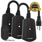 Fosmon 100ft Outdoor Indoor Wireless Remote Control Outlet 3 Reciever/1. Fixed Price $27.99.