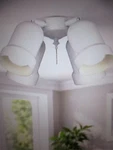 Craftmade Unity 4-light Indoor White 3000k Universal Led Ceiling Fan Light. Fixed Price $59.95.