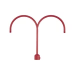 Millennium R Series Post Adapter, Satin Red, 26" X 33"- Rpad-sr -. Fixed Price $127.90.
