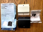 New Hampton Bay 622112 Linear Track Floating Power Feed Black White Light. Fixed Price $14.99.