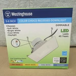 Westinghouse 5247000 Led Canless Recessed Fixture - White. Fixed Price $12.75.