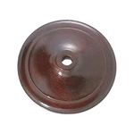 B&p Lamp 3" Dia. Wooden Vase Cap, Rosewood Finish. Fixed Price $12.71.