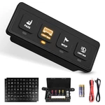 4 Gang Wireless Switch Panel, Auxiliary Car Swtich Panel With Light Modes M.... Fixed Price $71.46.