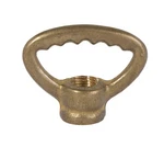 B&p Lamp Cast Unfinished Brass 1 3/8" Height Hang-straight Loop. Fixed Price $15.02.