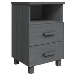 Nightstand Storage Bedside Cabinet With 2 Drawers Pine Wood Vidaxl. Fixed Price $90.99.