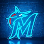 Baseball Neon Sign For Wall Decor Light Man Cave Team Led Ligh. Fixed Price $69.52.