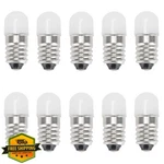 Gutreise E10 Led Bulbs 24v Warm White 10 Pcs Miniature Screw Lamps. Fixed Price $20.00.