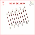 Evz 10pcs Led 5050 Single Colour Strip Light Connector 2 Pin Conductor 10 Mm Wid. Fixed Price $12.05.