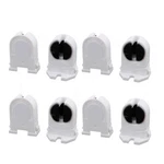 8pcs Ac 500v 2a G5-f288l T8 Light Socket G5 Base Fluorescent Lamp Holder White. Fixed Price $8.69.