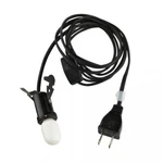 Dept 56 Village Single Cord With Bulb, Black 4035315 Halloween Set W/light. Fixed Price $17.50.