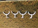 Vintage Hunter 36'' 42 Ceiling Fan Replacement Arms/brackets. Fixed Price $75.00.