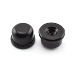 Marrteum 1/2 Inch Tall Lamp Finial Tapped 1/4-27 Knob Tall, Black. Fixed Price $10.36.