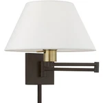Livex Lighting 40039-07 Allison Swing Arm Or Wall Lamp. Fixed Price $249.96.