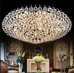 80cm Luxury Crystal Chandelier Flush Mount Ceiling Light Fixture Modern Lighting. Fixed Price $261.66.