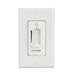 Kichler 337011 Traditional / Classic Fan Light Dimmer Slider - White. Fixed Price $51.95.