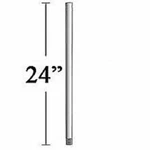 Minkaaire Ma Dr524-bn 24" Ceiling Fan Downrod For 11 Ft Ceilings, Brushed Nickel. Fixed Price $25.00.