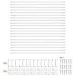 Uimoso 20-pack 6.6 Ft U-shaped Aluminum Channel With Milky Cover For Led Strips. Fixed Price $82.99.
