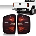 Rear Tail Light Brake Lamp Smoke Lens W/ Wiring Harness Fit For 14-19 Silverado. Fixed Price $63.48.