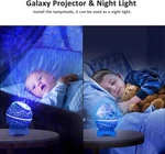 Rossetta Star Galaxy Projector 1.0 For Bedroom, White Noise Bluetooth Speaker. Fixed Price $30.63.