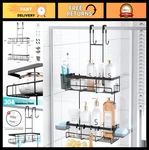 Aitatty Over The Door Shower Caddy Hanging: Black Rustproof Organizer Ove. Fixed Price $33.99.