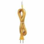 Westinghouse Lighting 7010500 8-foot Gold Cord Set, Polarized Plug. Fixed Price $15.41.