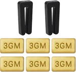 8pcs Ceiling Fan Blade Balancing Kit With Clips & 6 Metal Self-adhesive Weights. Fixed Price $9.99.