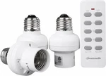 Dewenwils Remote Control Bulb Socket Wireless Light Switch Kit E26 Base Holder. Fixed Price $22.30.