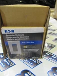Eaton Pj26gy-sp (box Of 40) 1 Gang Gray Decora Midsize Wall Plate -new-b. Fixed Price $30.00.