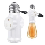 E26/e27 Light Socket To Plug Adapter 2/3 Prong Bulb Outlet Converter. Fixed Price $17.99.