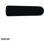 Craftmade B552p-ofb 52" Plus Series Outdoor Blades - Set Of 5 Flat Black. Fixed Price $30.00.