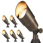 Gardencoin Solid Brass Outdoor Landscape Spotlights, 12v Heavy Duty Low Voltage. Fixed Price $287.98.