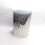 Crown Bolt Mirror Glass Cylinder Pendant Lamp Shade Silver With 2-1/4" Fitter. Fixed Price $11.98.