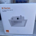 Dmf Lighting M-series 4 Square Trim Standard White M4tsdwh Drd2 Led Recessed New. Fixed Price $24.95.