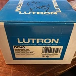 Lutron N-600-iv Nova Incandescent/halogen Single Pole 600w Slide Dimmer (new). Fixed Price $8.00.