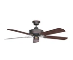 Concord Fans Nautika 52" Ceiling Fan Oil Rubbed Bronze With Brown Blades. Fixed Price $64.99.