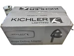 Kichler Slope Ceiling Adapter, Antique Pewter - 337005ap. Fixed Price $39.99.