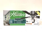 Hunter Oakhurst 52 In. Led Indoor Low Profile Brushed Nickel Ceiling Fan New. Fixed Price $99.99.