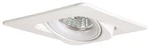 Elco El2440 White 4" Bi Pin Adjustable Square Trim With Gimbal Ring. Fixed Price $27.62.