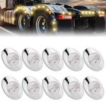 10pcs 3"x2" 3led Mini Oval Led Lights Marker Clearance With Clear Lens,turn S.... Fixed Price $64.61.