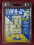 Harbor Breeze 816l Universal Ceiling Fan & Light Control-iv 3 Speed Levels 1.25a. Fixed Price $17.89.
