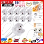 10pcs Led Mr16 Gu5.3 Halogen Lamp Socket, Ceramic Base Wire Adapter Mr11 G4 Cfl. Fixed Price $13.00.
