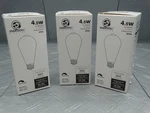 Light Bulbs For Fanaway Brisbane Indoor Black Ceiling Fan 51004002 (lot Of 3). Fixed Price $21.99.