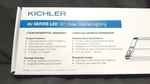 Kichler 4u Series Led 30" Under Cabinet Lighting 4u30k30wht Indoor 3000k. Fixed Price $49.99.