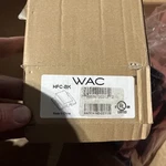 Wac Lighting Hfc-bk H Track Floating Canopy Connector Black. Fixed Price $10.00.