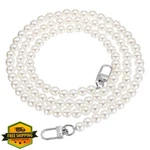 Uxcell Silver Imitation Pearl Purse Strap, 47 Inch Handbag Chain Extender. Fixed Price $27.99.