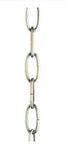 120" Progress Lightingpolished Nickel 9-gauge Accessory Chain. Fixed Price $26.99.