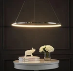 Jonathan Y Jyl7220c Brice 35" Modern Bohemian Integrated Led Pendant, Chrome. Fixed Price $149.99.