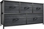 Yitahome Dresser With 5 Drawers - Fabric Storage Tower, Organizer Unit Bedroom,. Fixed Price $91.19.