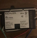Kichler 120v/12volt Driver/dimming Switch. Fixed Price $35.00.