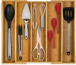 Purawood Expandable Kitchen Drawer Organizer Bamboo 3 5 Slots Natural. Fixed Price $40.21.